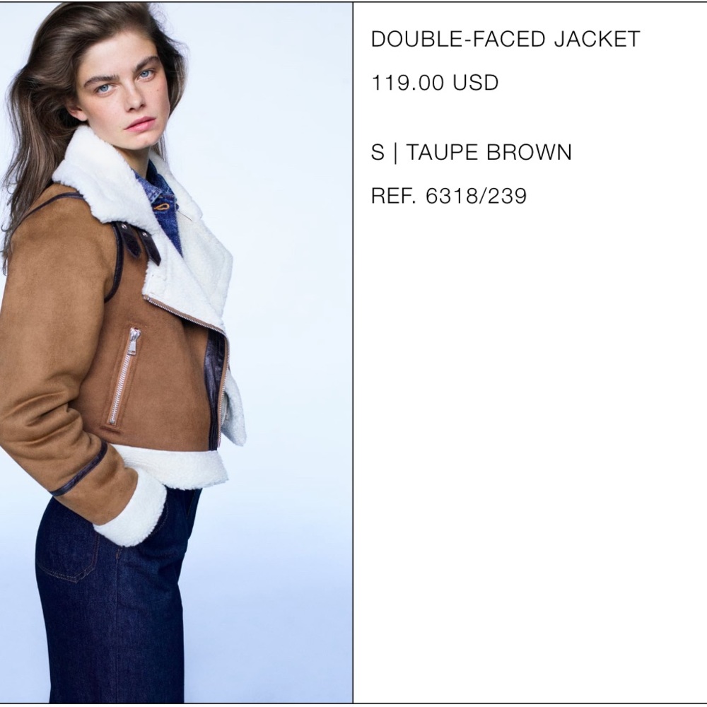 Double faced jacket